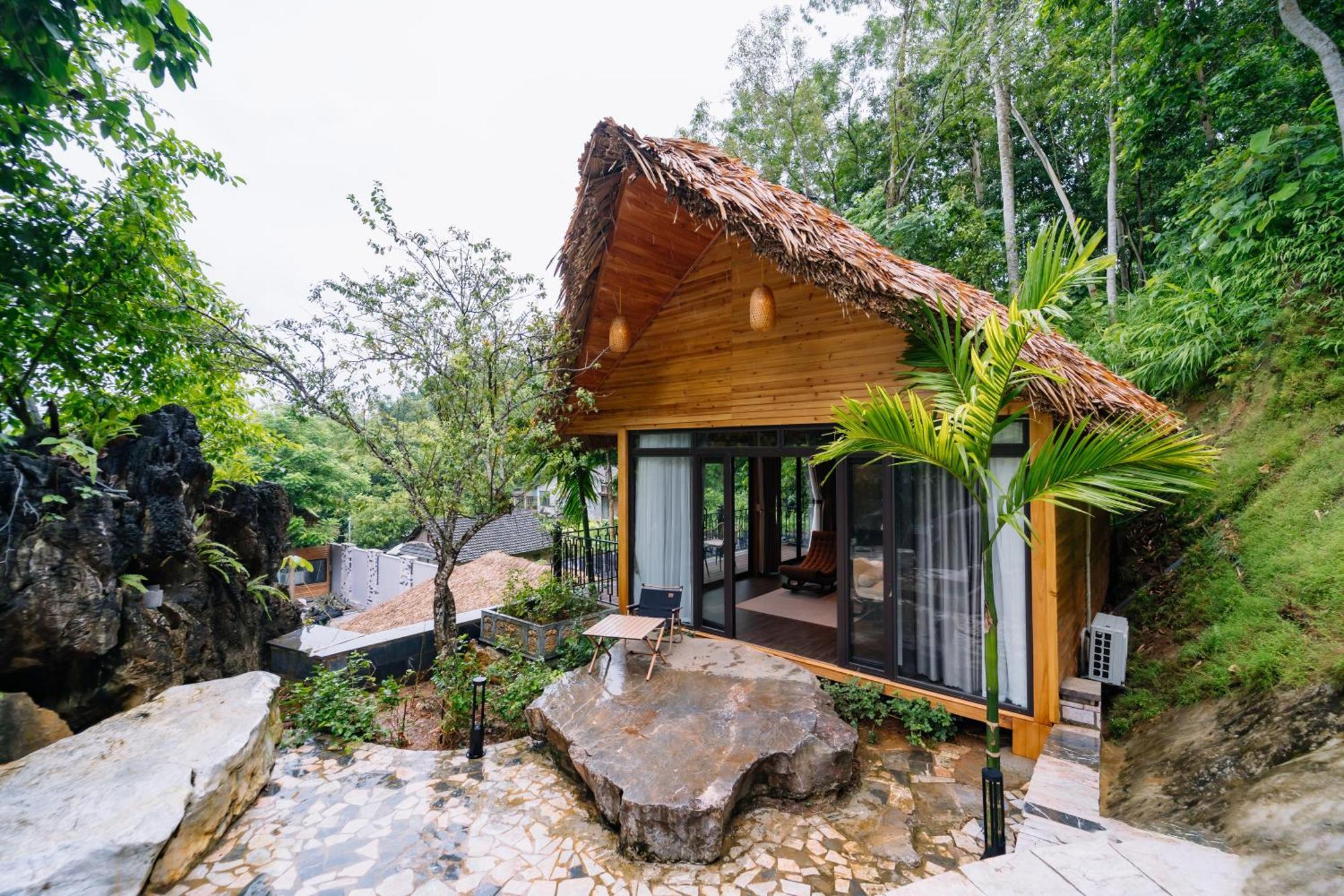 The Bluestone Lodge Ha Giang Exterior foto