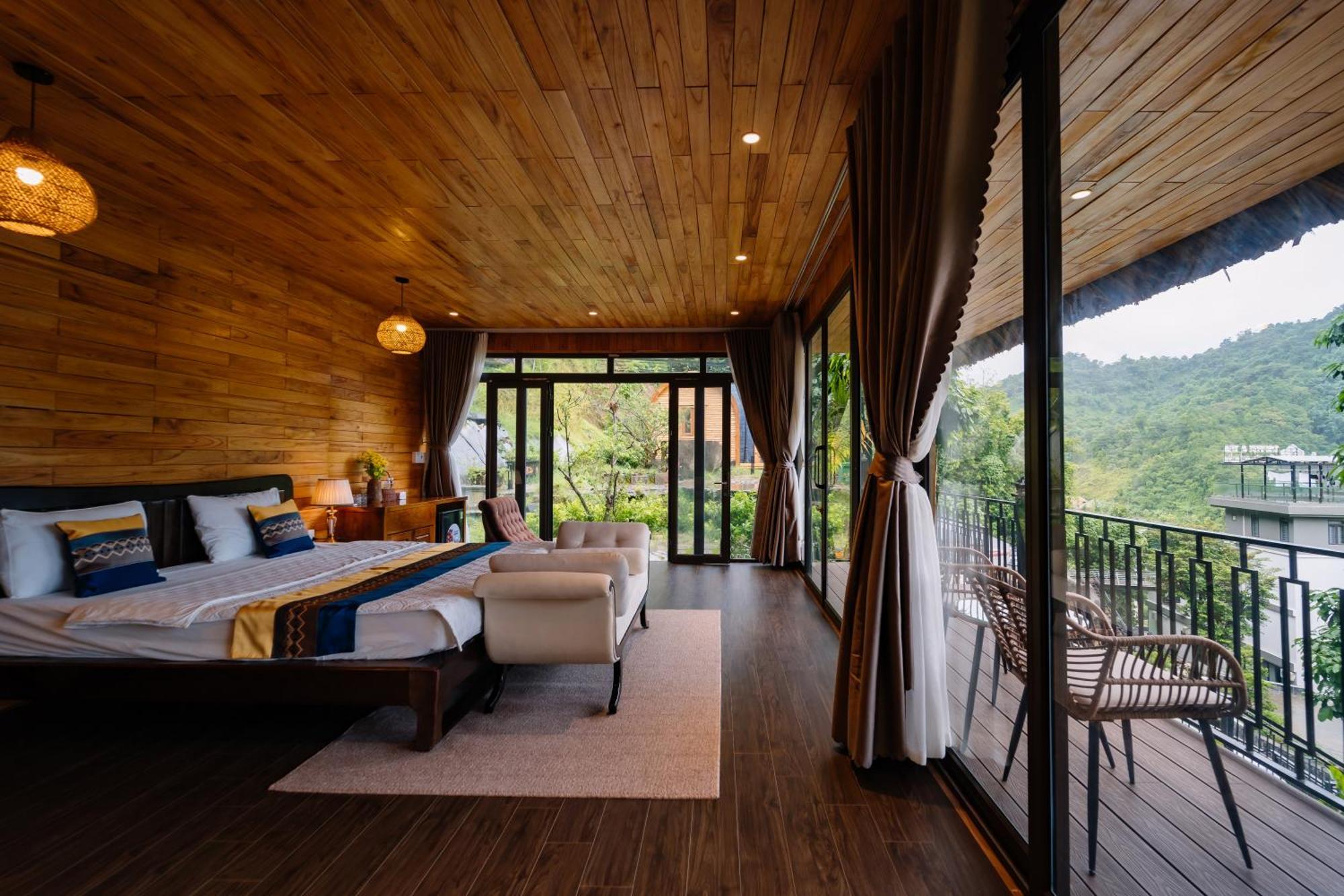 The Bluestone Lodge Ha Giang Exterior foto